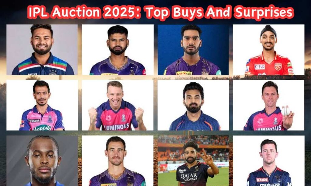 IPL Auction 2025 Top Buys And Surprises