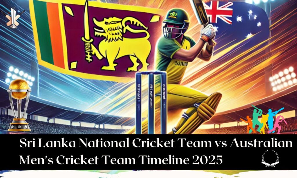 Sri Lanka National Cricket Team vs Australian Men’s Cricket Team Timeline 2025