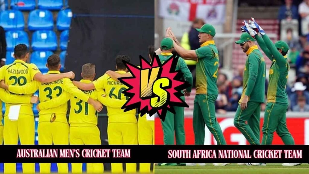 Head-to-Head Of The Australian Men’s Cricket Team Vs South Africa National Cricket Team Timeline