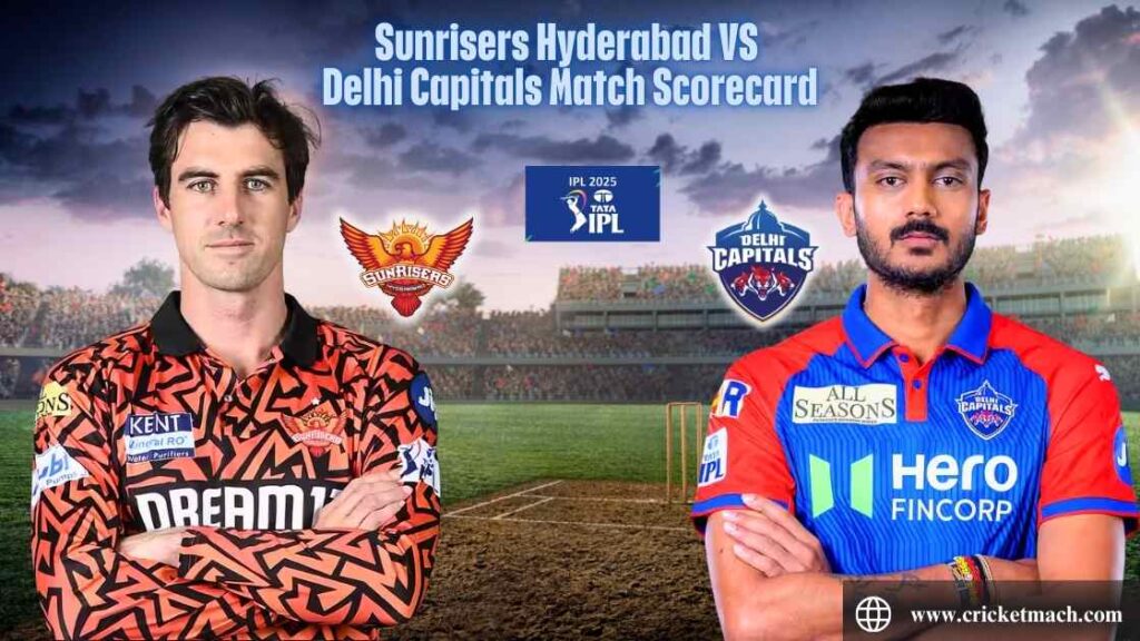 Sunrisers Hyderabad VS Delhi Capitals Match Scorecard