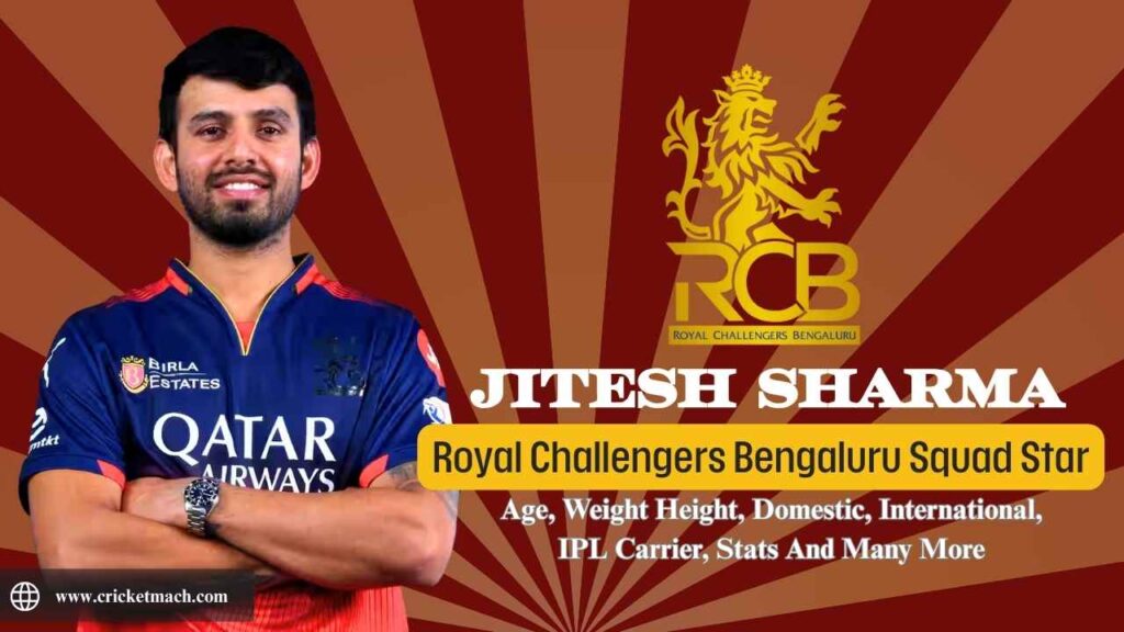 Jitesh Sharma : Stats, Bio, Height, Weight, Recent Matches 2025, And More