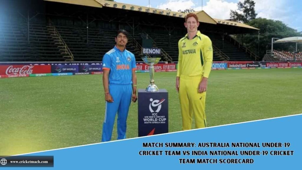 Match Details: Ind U19 vs Aus U19