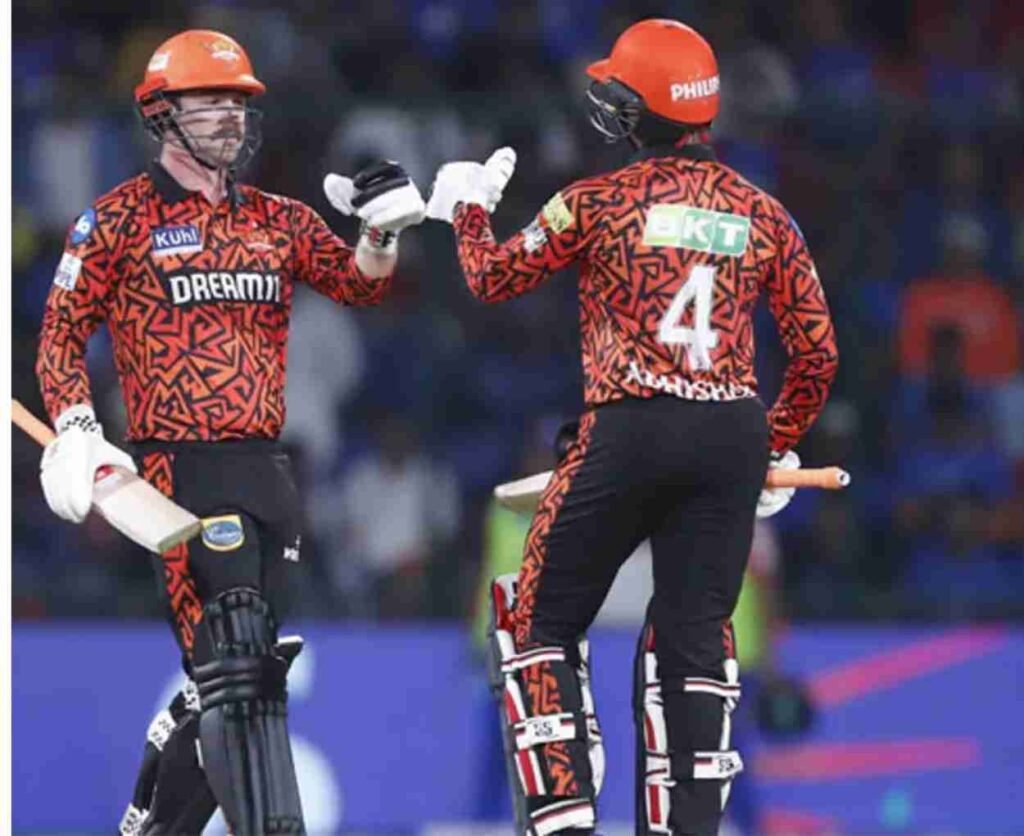 Sunrisers Hyderabad Batting Stats in Gujarat Titans vs Sunrisers Hyderabad Match Which was held on April, 6, 2025