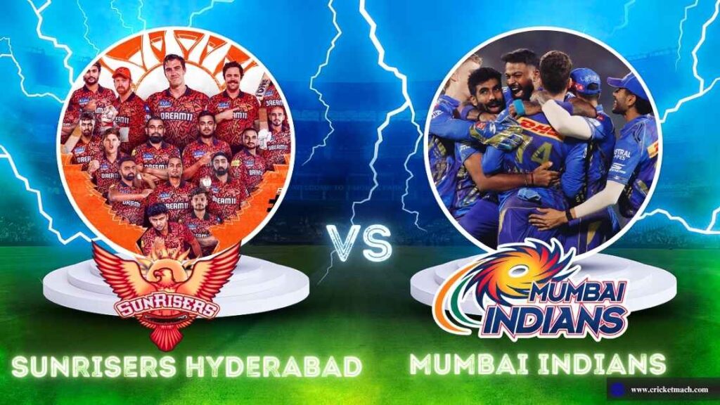 Sunrisers Hyderabad vs Mumbai Indians Timeline