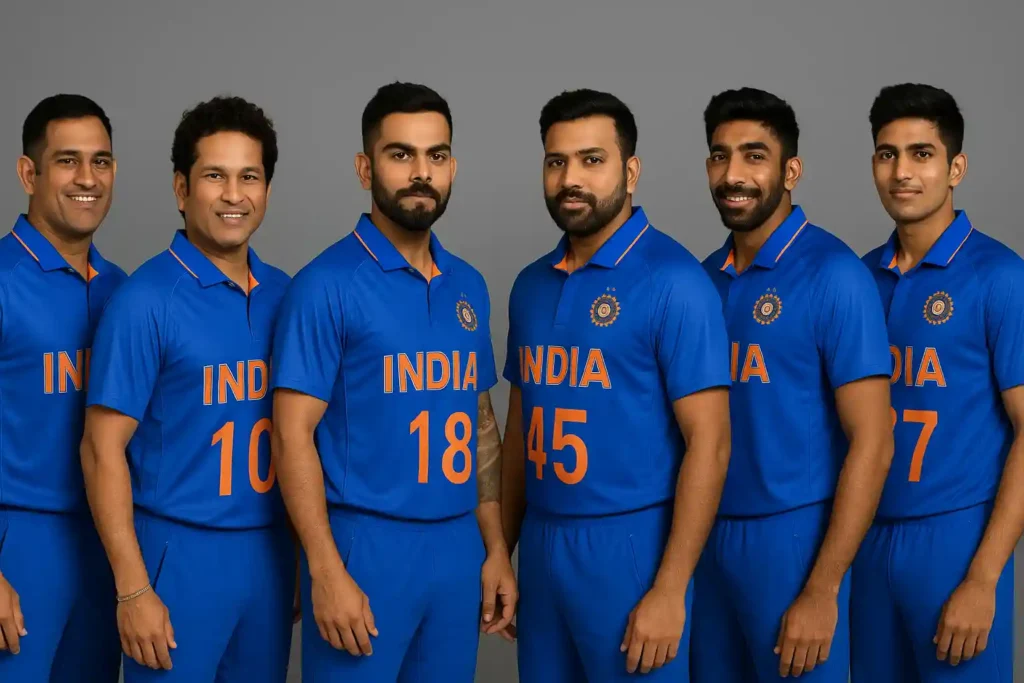 Meaning Behind Some Popular Indian Jersey Numbers
