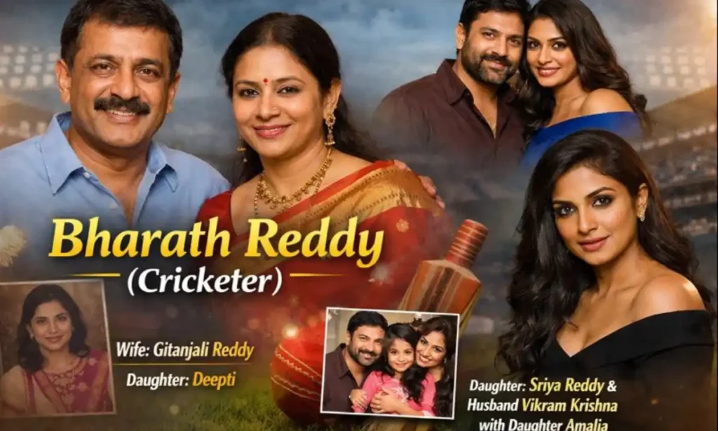 Bharath Reddy’s Wife and Children